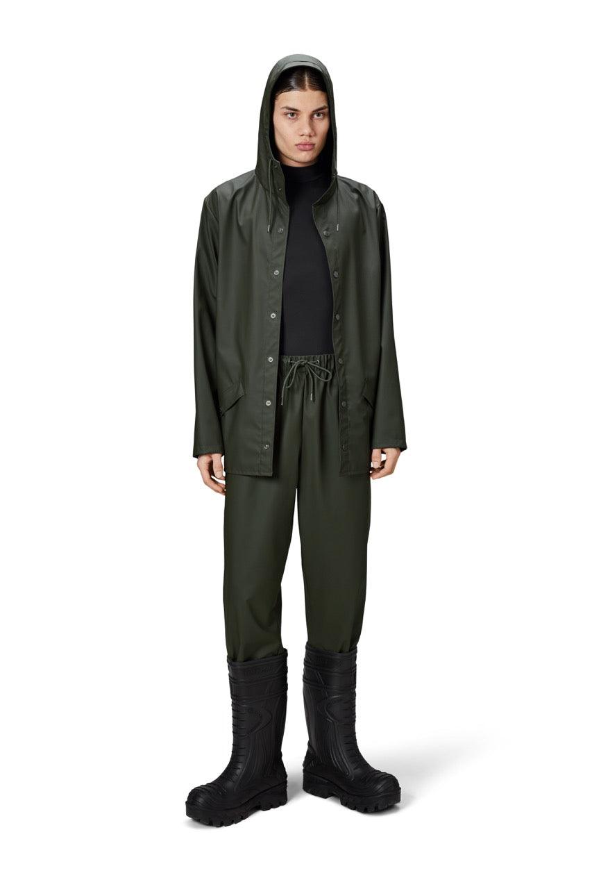 Chubasquero Rains unisex Verde - ECRU