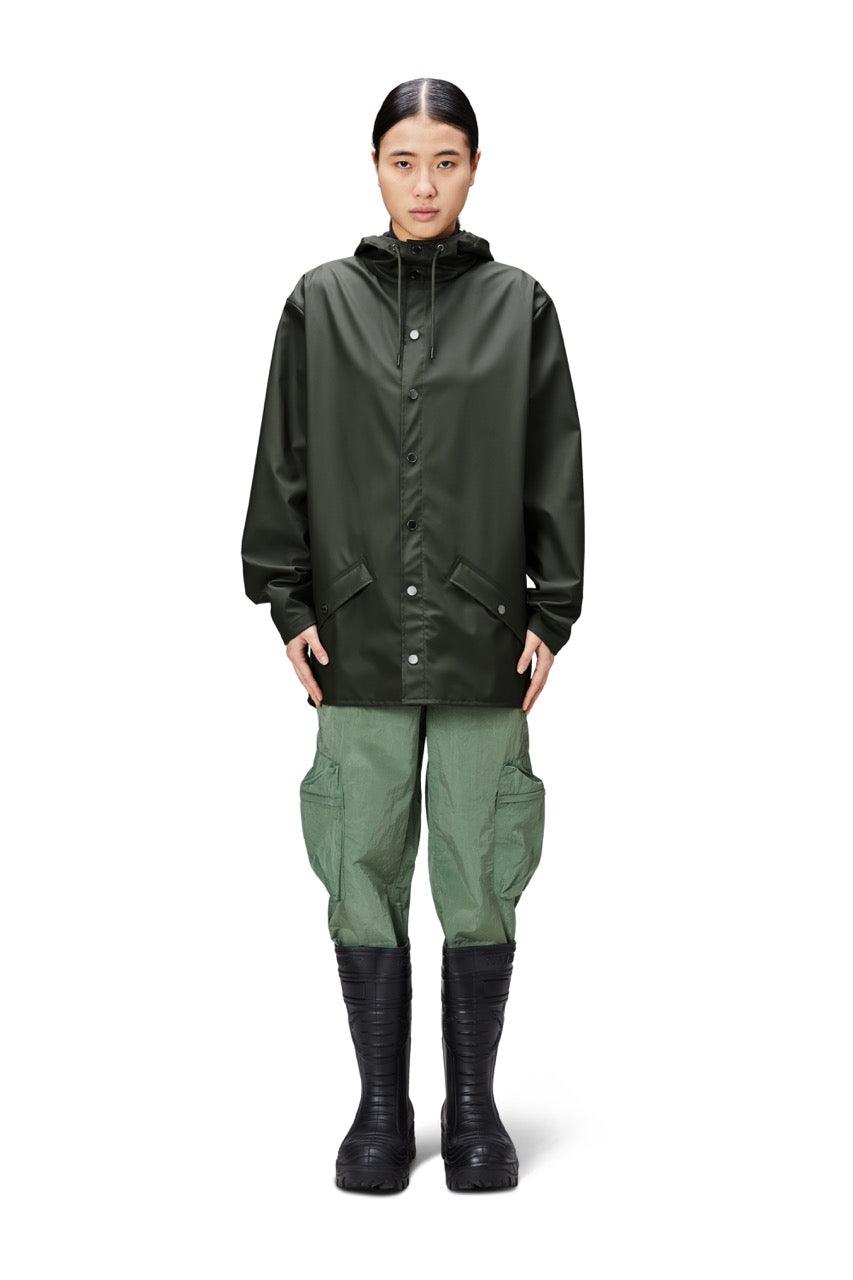 Chubasquero Rains unisex Verde - ECRU