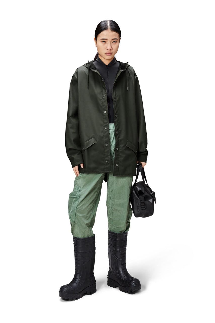 Chubasquero Rains unisex Verde - ECRU