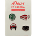 Classic Enamel Pins Pack Deus Ex Machina - ECRU