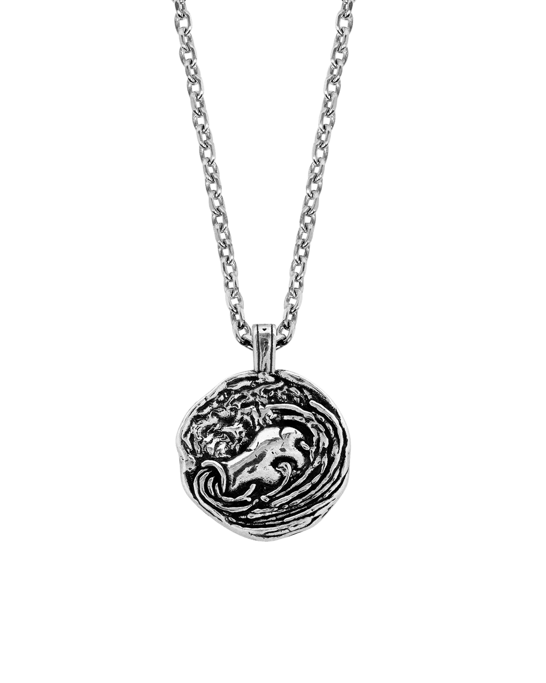 Collar Twojeys Acuario Silver - ECRU