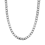 Collar Twojeys Cadena Cuban Silver - ECRU