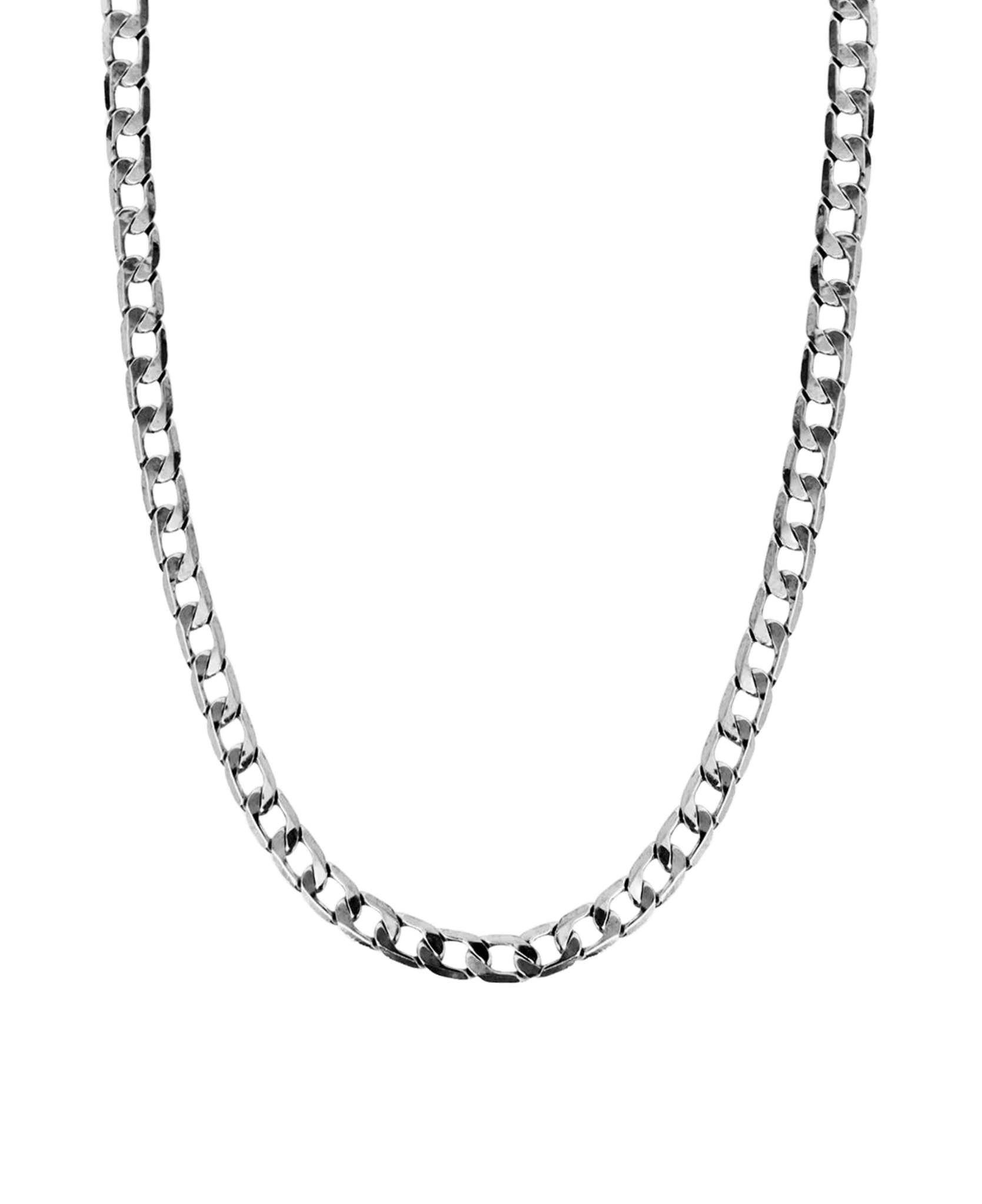 Collar Twojeys Cadena Cuban Silver - ECRU