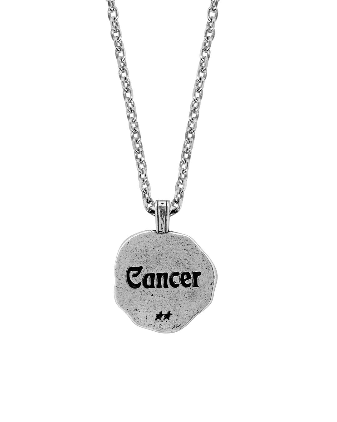 Collar Twojeys Cáncer Silver - ECRU