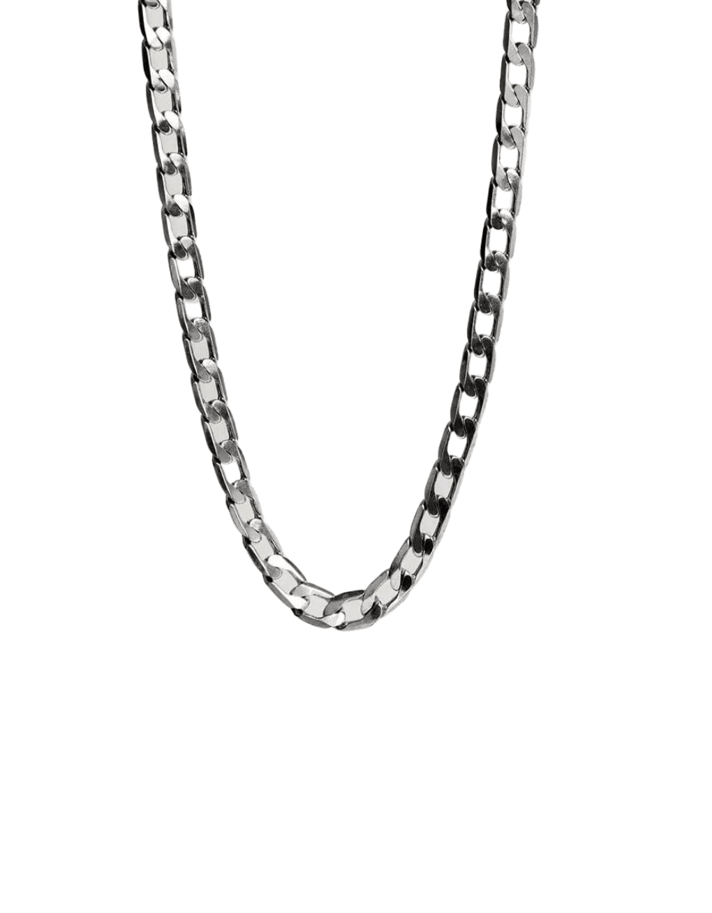 Collar Twojeys Cuban Silver - ECRU