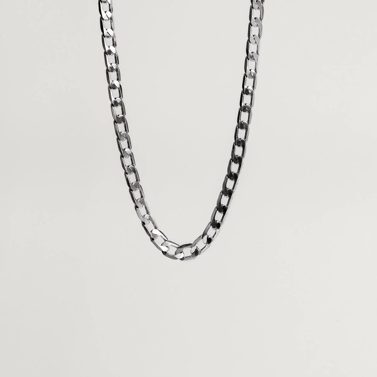 Collar Twojeys Cuban Silver - ECRU