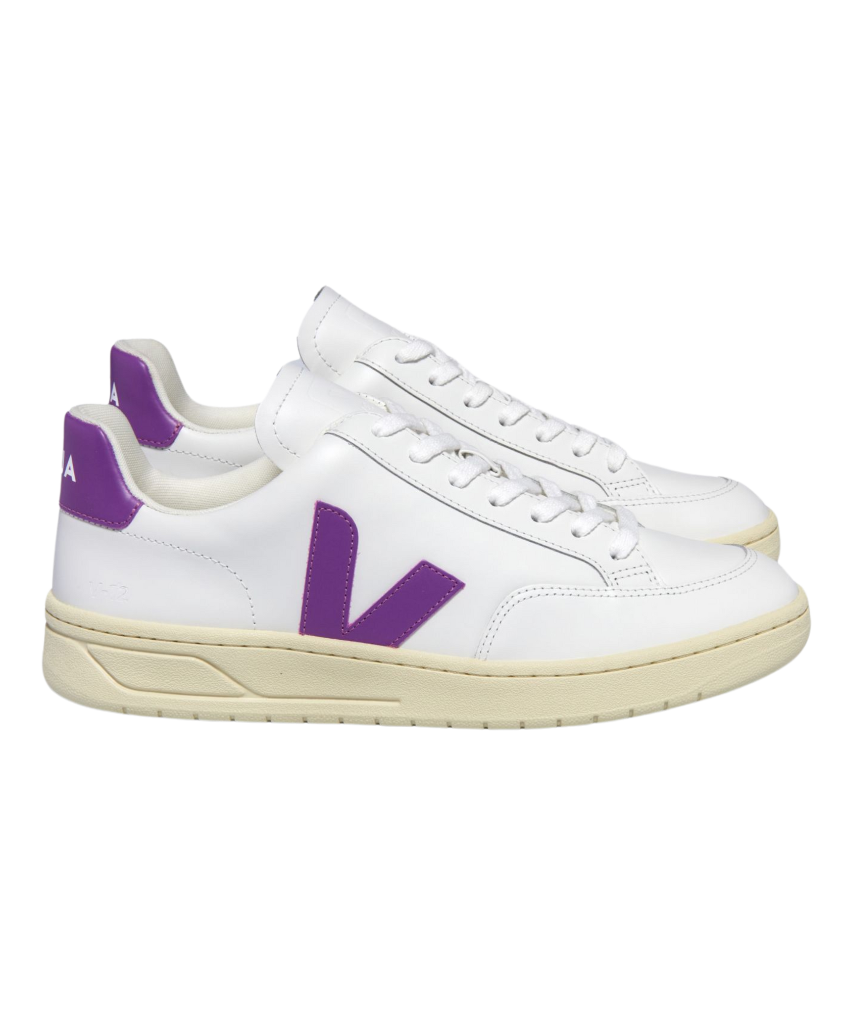 Zapatillas VEJA V-12 Leather White Cosmos