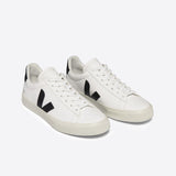 Veja Campo Chromefree Leather Black White Sneakers