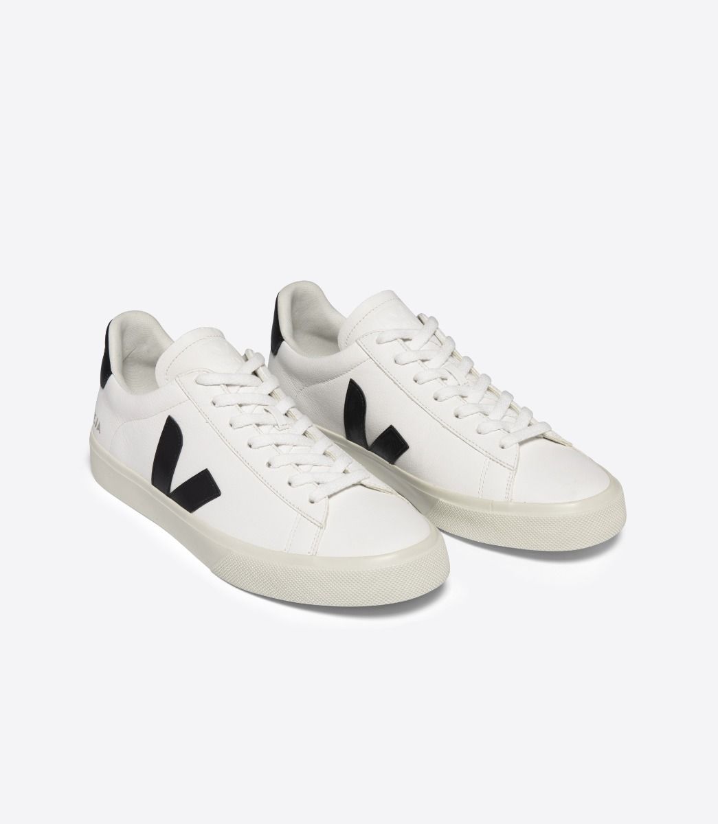 Zapatillas VEJA Campo Chromefree Leather White Black