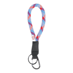 Crux Key Clip Topo Designs Bone White Blue - ECRU