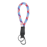 Crux Key Clip Topo Designs Bone White Blue - ECRU