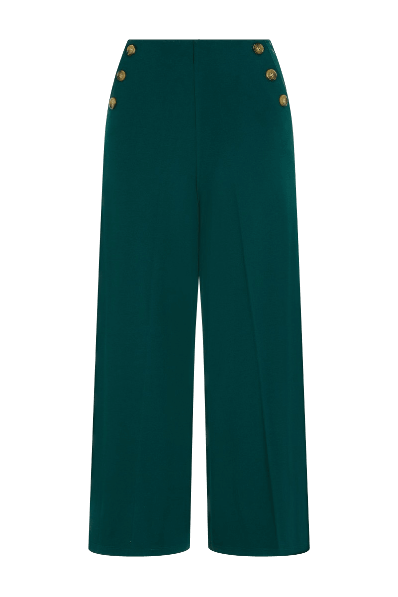 Culotte King Louie Pia Milano Uni Pine Green - ECRU