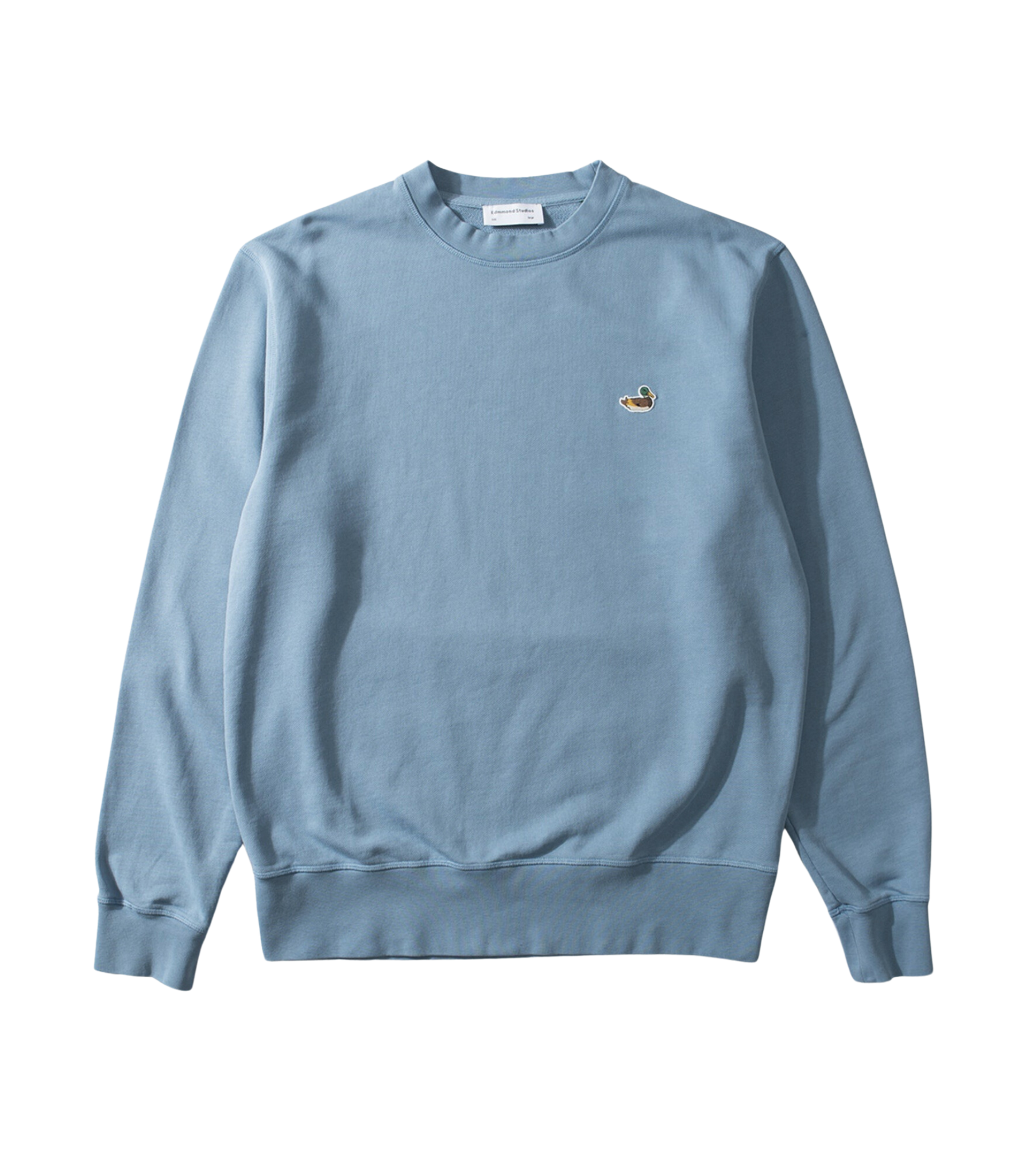 Sudadera EDMMOND STUDIOS Duck Patch SW Plain Steel