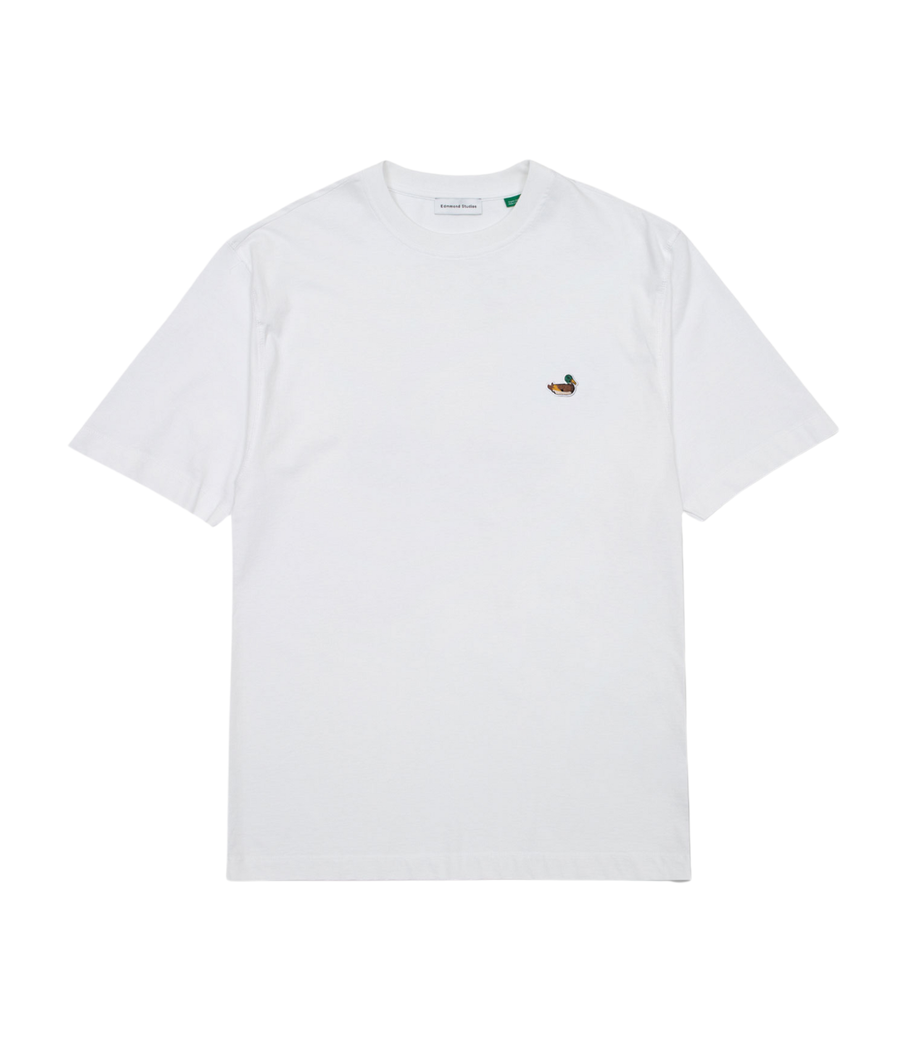 Camiseta EDMMOND STUDIOS New Duck Patch Plain White