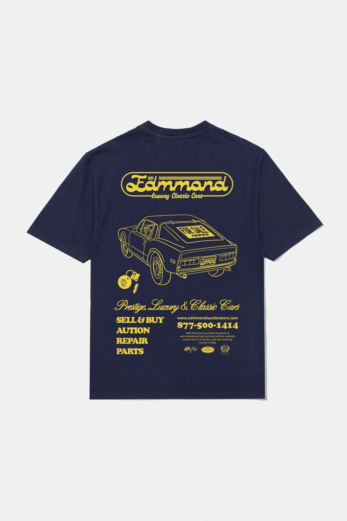 Camiseta Edmmond Studios Luxury Cars Navy