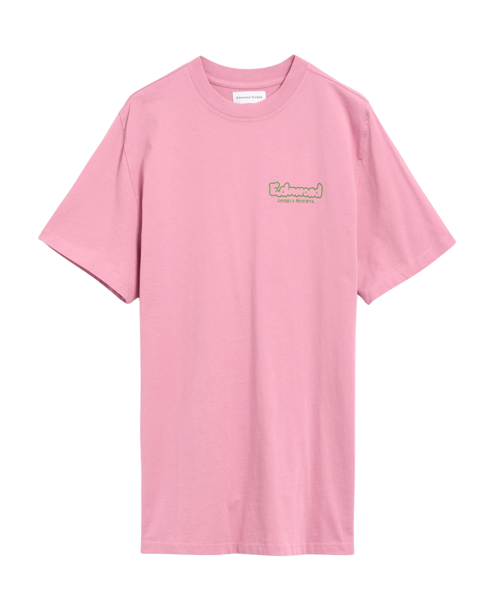 Edmmond Studios Design&amp;Research Plain Pink T-shirt