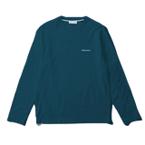 Camiseta Edmmond Studios Mini Logo LS Plain Turquoise