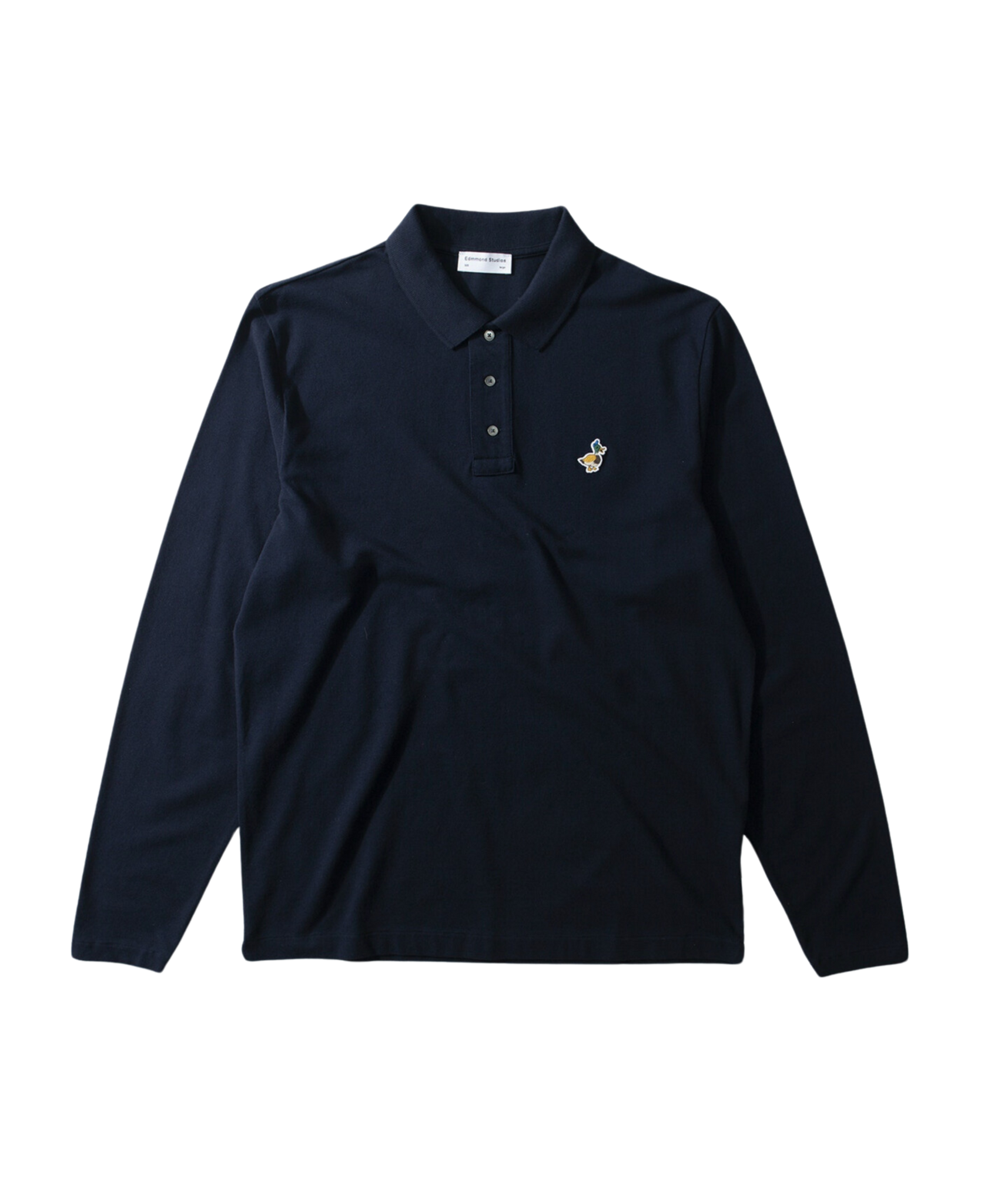 Polo Edmmond Studios Wilson LS Plain Navy