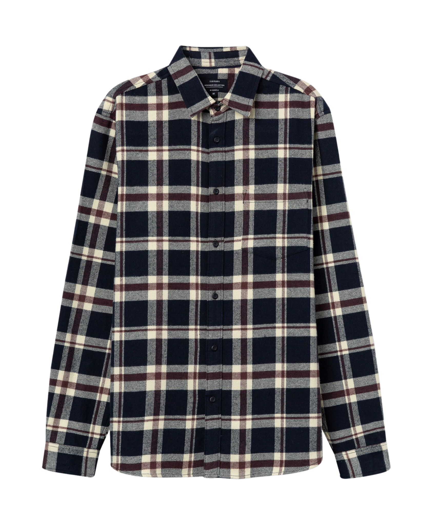 TIFFOSI Ernesto Navy Shirt