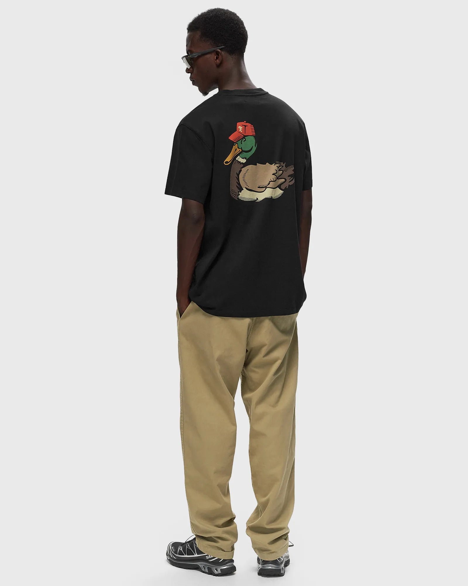 Camiseta Edmmond Studios Duck Pond Plain Black