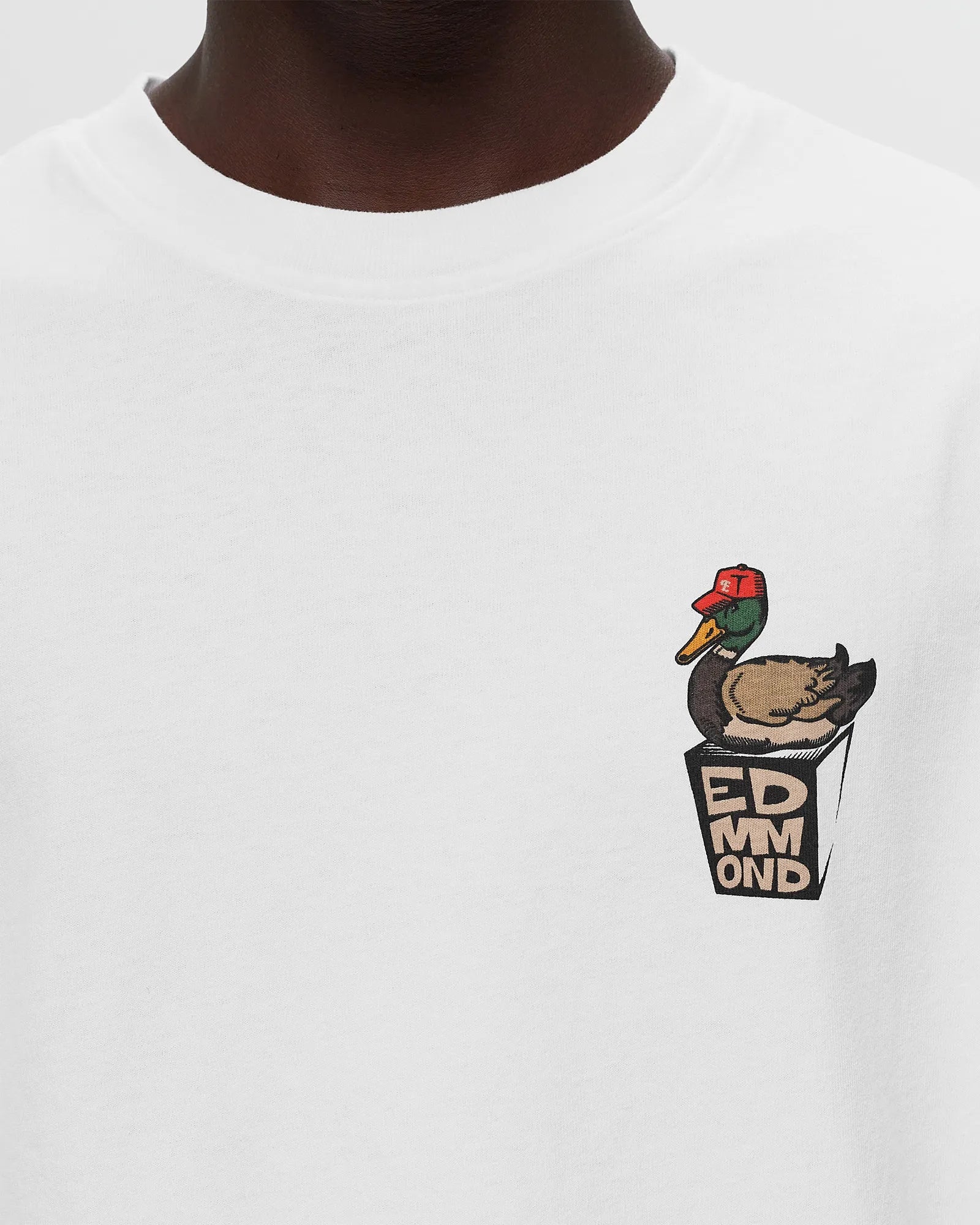 Camiseta Edmmond Studios Duck Pond Plain White