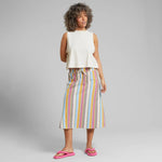 Falda Dedicated Klippan Club Stripes - ECRU