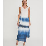 Falda Designers Society Fisac Tie Dye Azul - ECRU