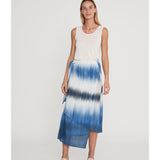 Falda Designers Society Fisac Tie Dye Azul - ECRU