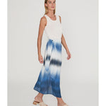 Falda Designers Society Fisac Tie Dye Azul - ECRU