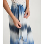 Falda Designers Society Fisac Tie Dye Azul - ECRU