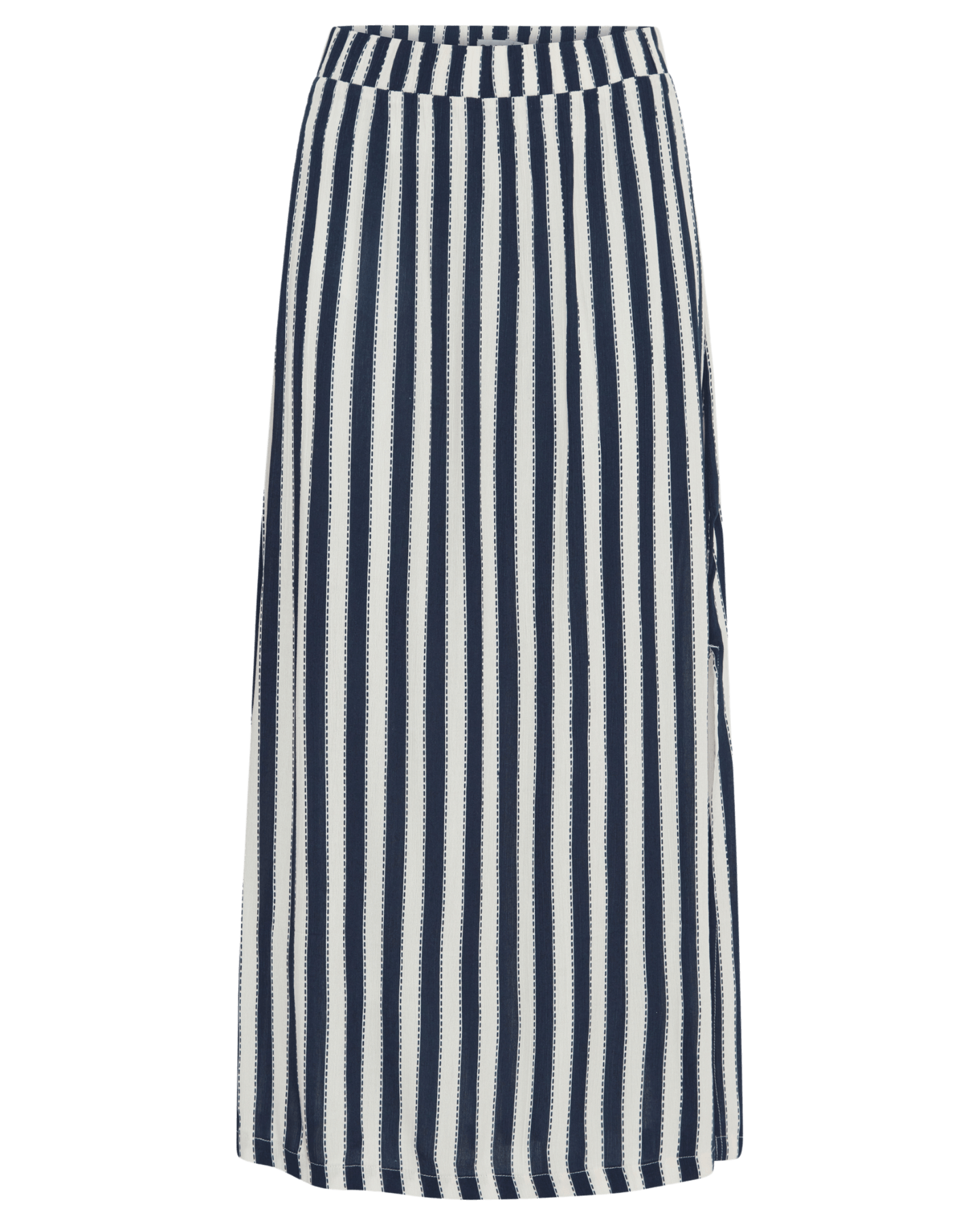 Falda ICHI Marrakech Total Eclipse Stripe Aop - ECRU