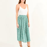 Falda Molly Bracken Green Diane - ECRU