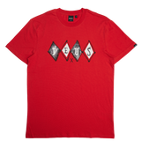 Camiseta DEUS EX MACHINA Full House Valiant Red