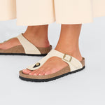 Gizeh BIRKENSTOCK Nubuc Ecru - ECRU