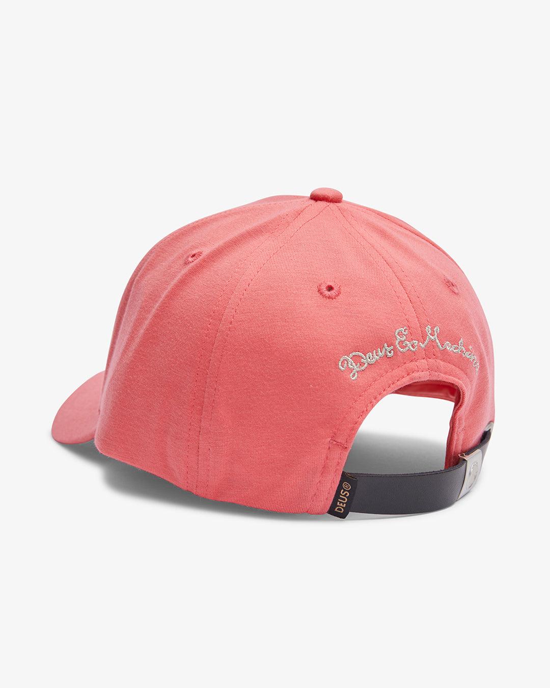 Gorra Deus Ex Machina Premium Shield Trucker Red Rose - ECRU