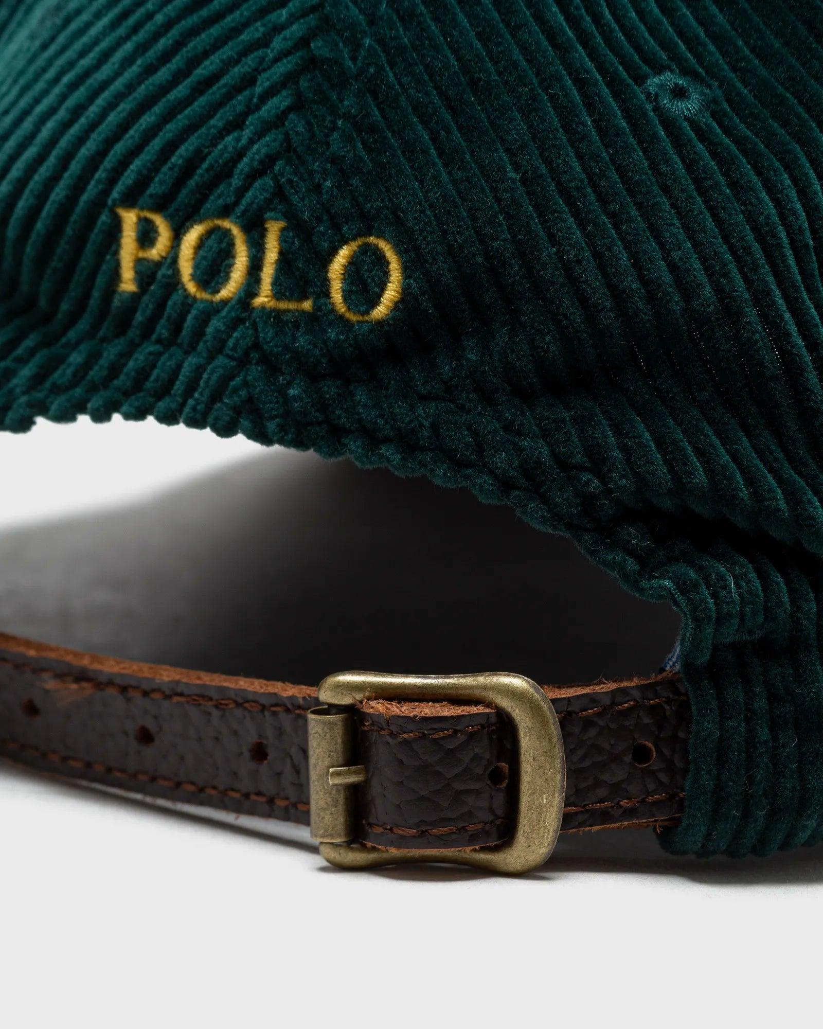 Gorra Polo Ralph Lauren Classic Sport Corduroy Green - ECRU