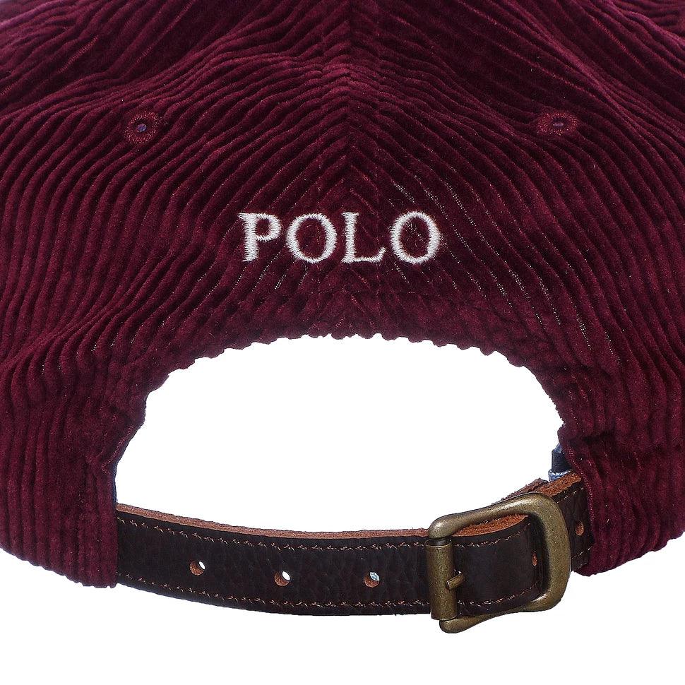 Gorra Polo Ralph Lauren Classic Sport Corduroy Ruby - ECRU