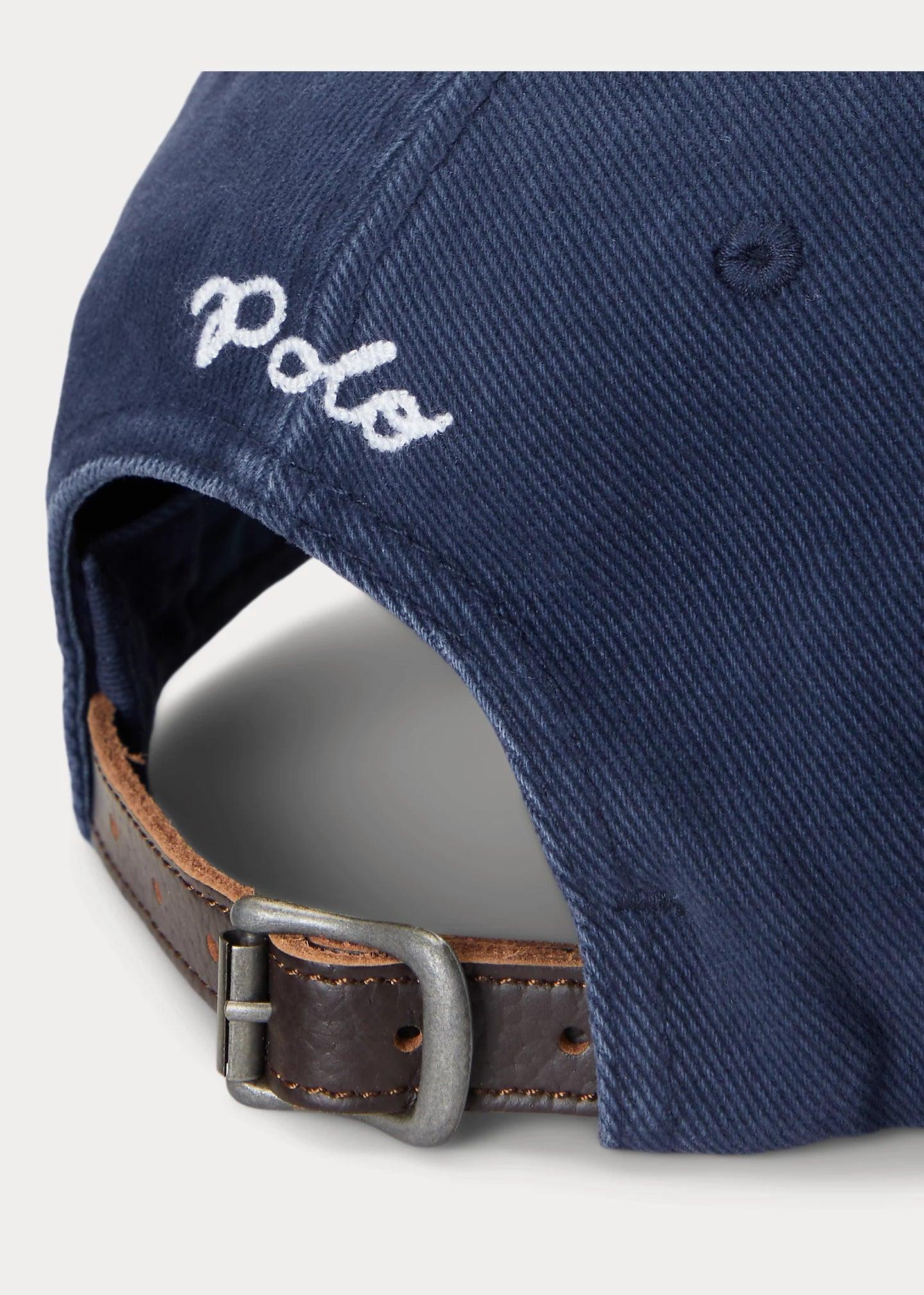 Gorra Polo Ralph Lauren de sarga con aplique - ECRU