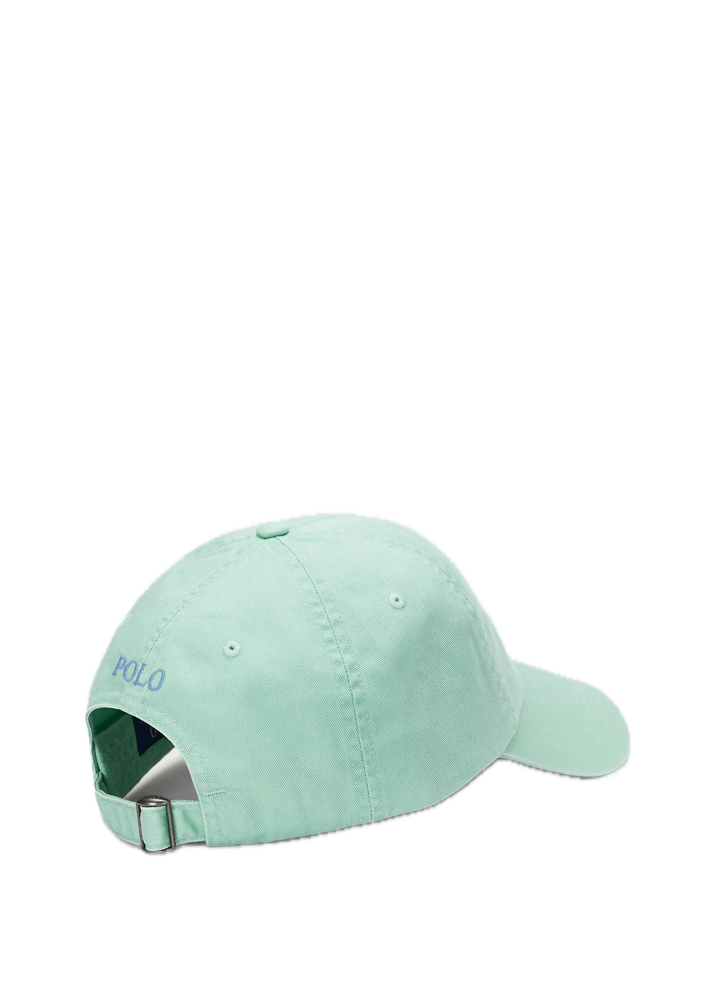 Gorra Polo Ralph Lauren Verde Celadon con Visera de Tela de Algodón - ECRU