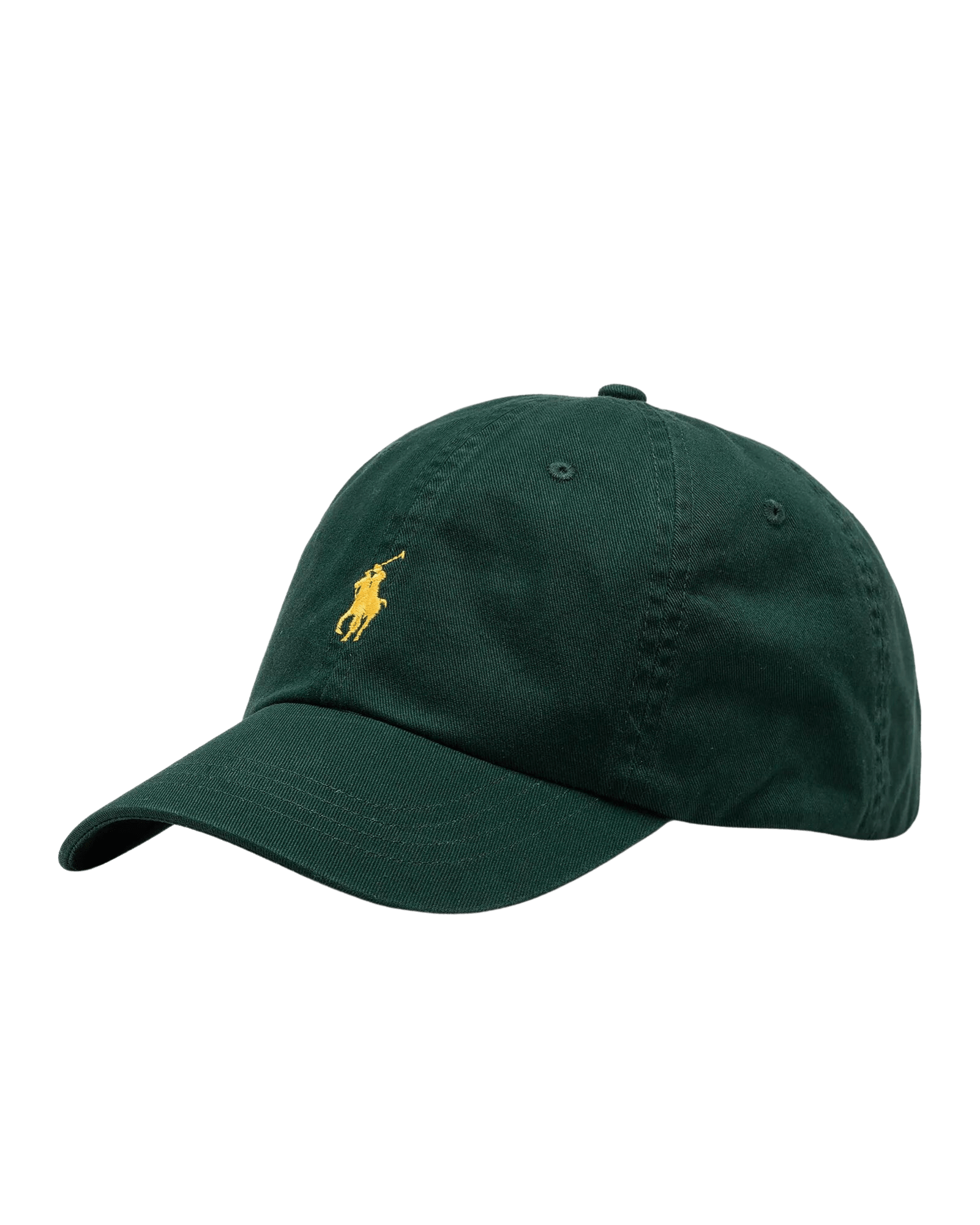 Gorra Polo Ralph Lauren Verde con Visera de Tela de Algodón - ECRU