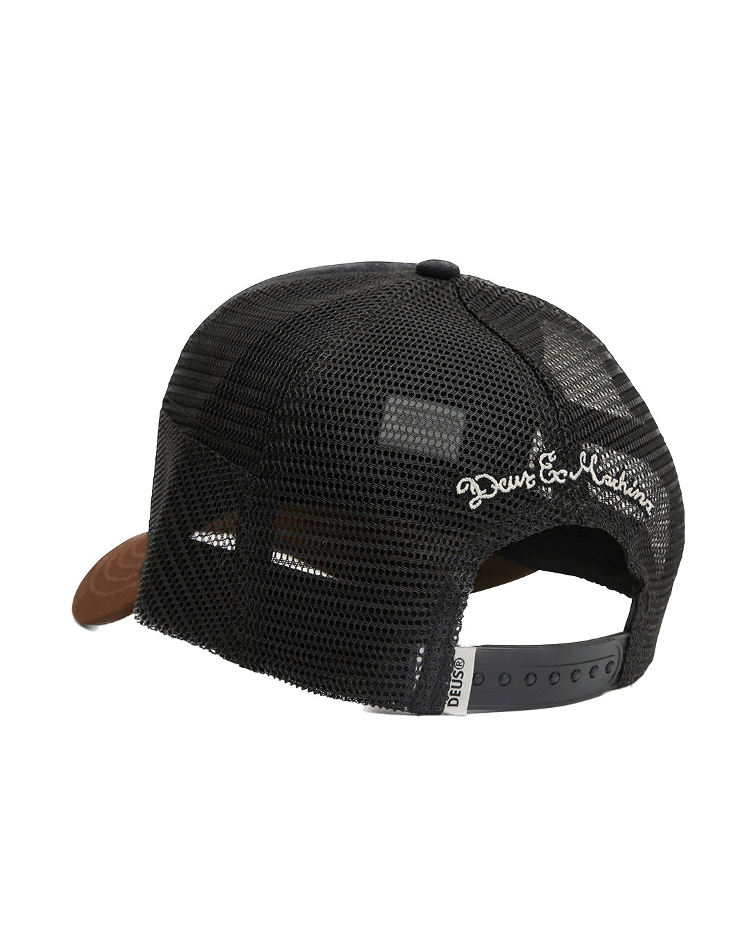 Gorra Trucker Deus Ex Machina Reggie Trucker Black - ECRU