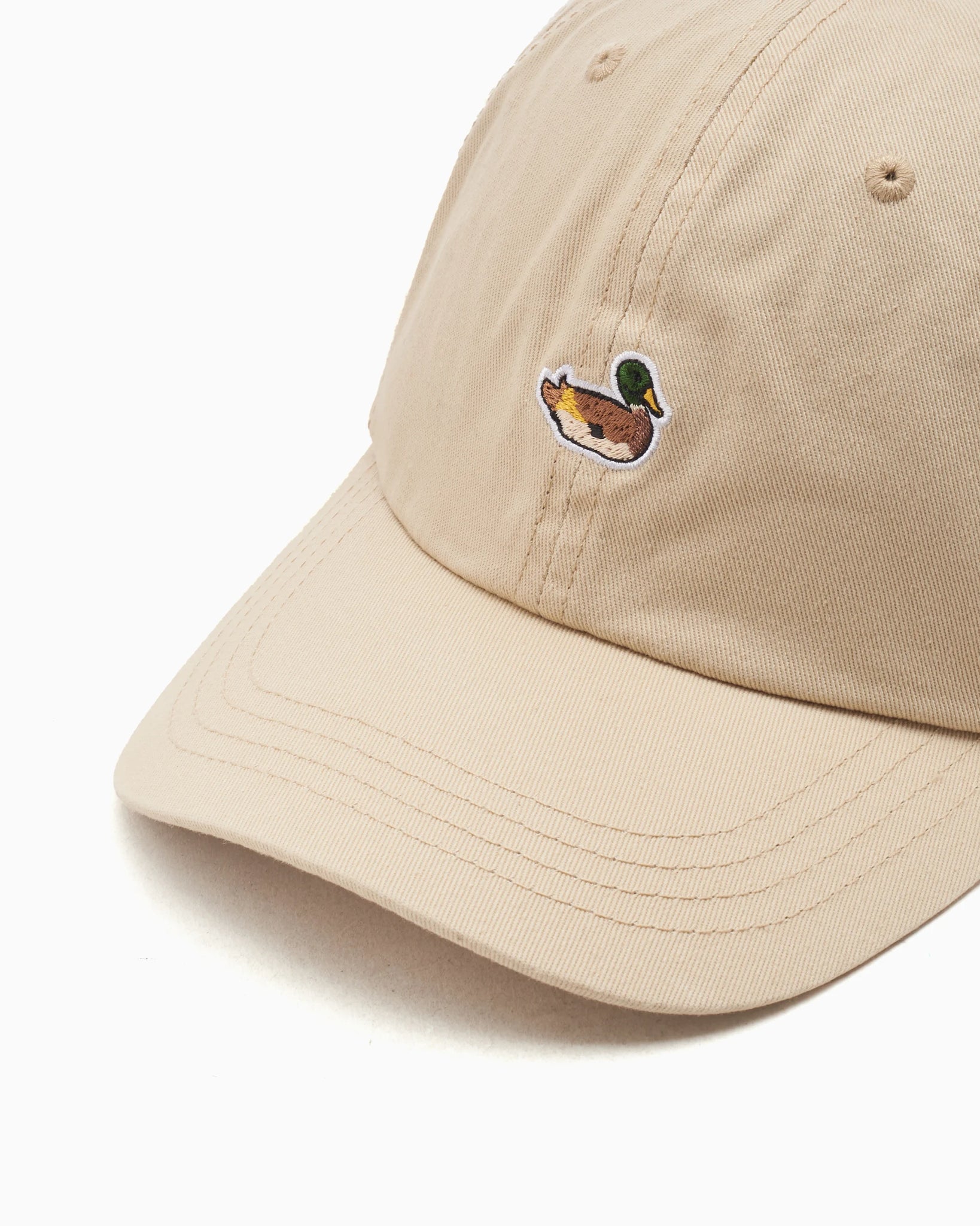 Edmmond Studios Duck Patch Plain Beige Cap 