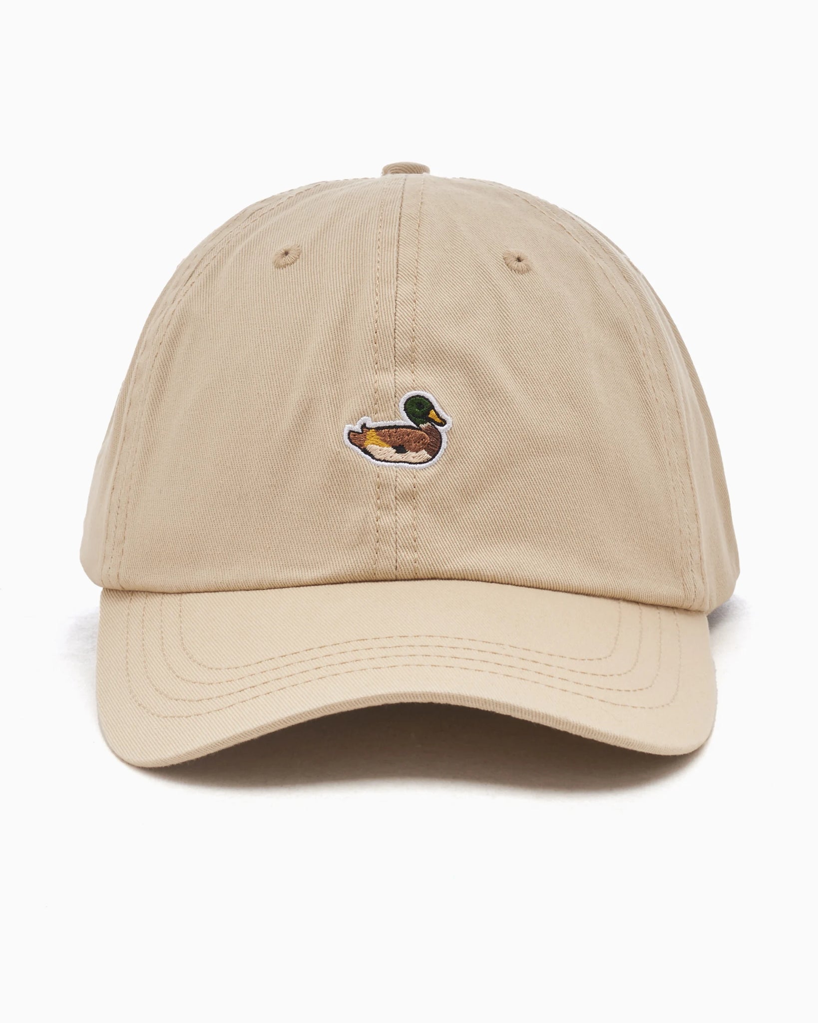 Edmmond Studios Duck Patch Plain Beige Cap 