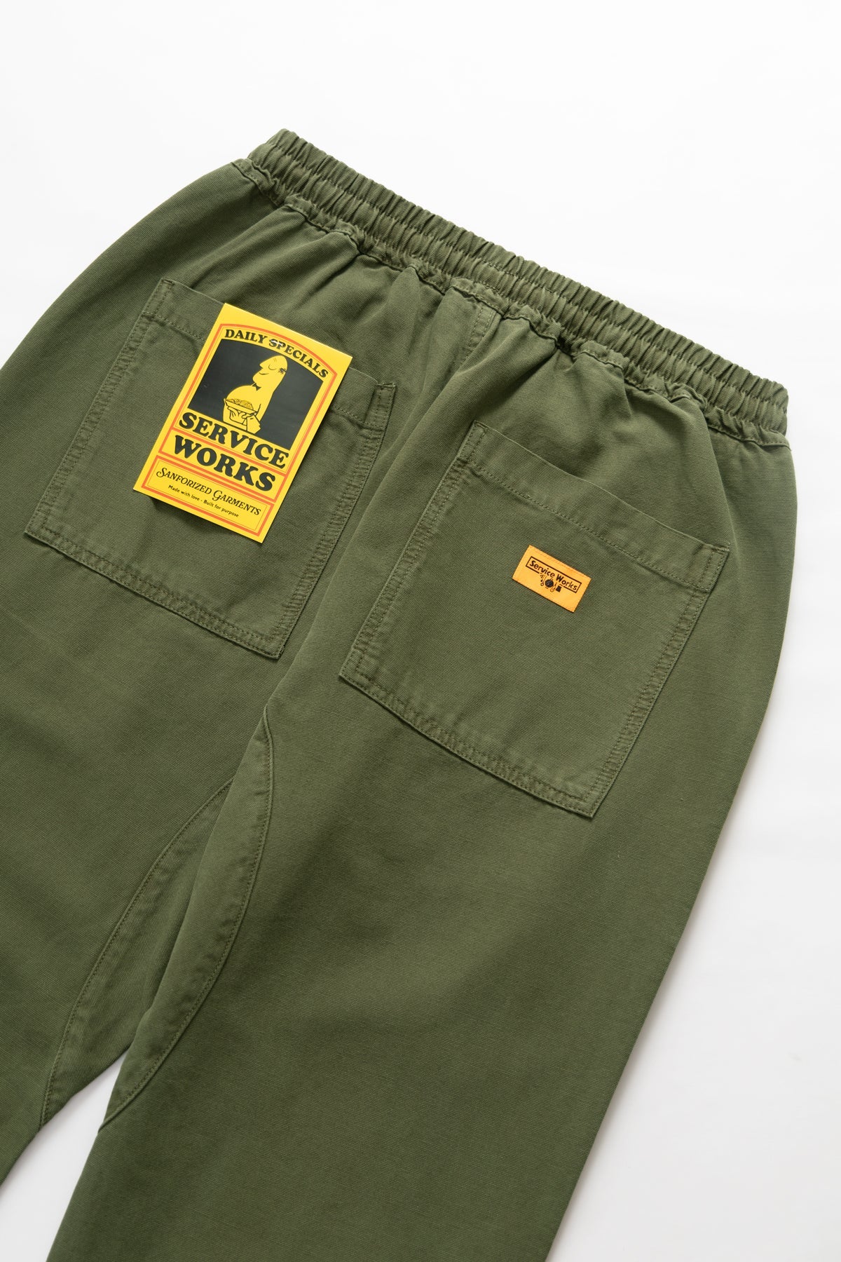 Pantalones SERVICE WORKS Classic Chef Olive