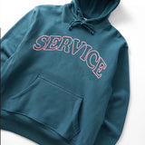 Sudadera SERVICE WORKS Arch Logo Petrol