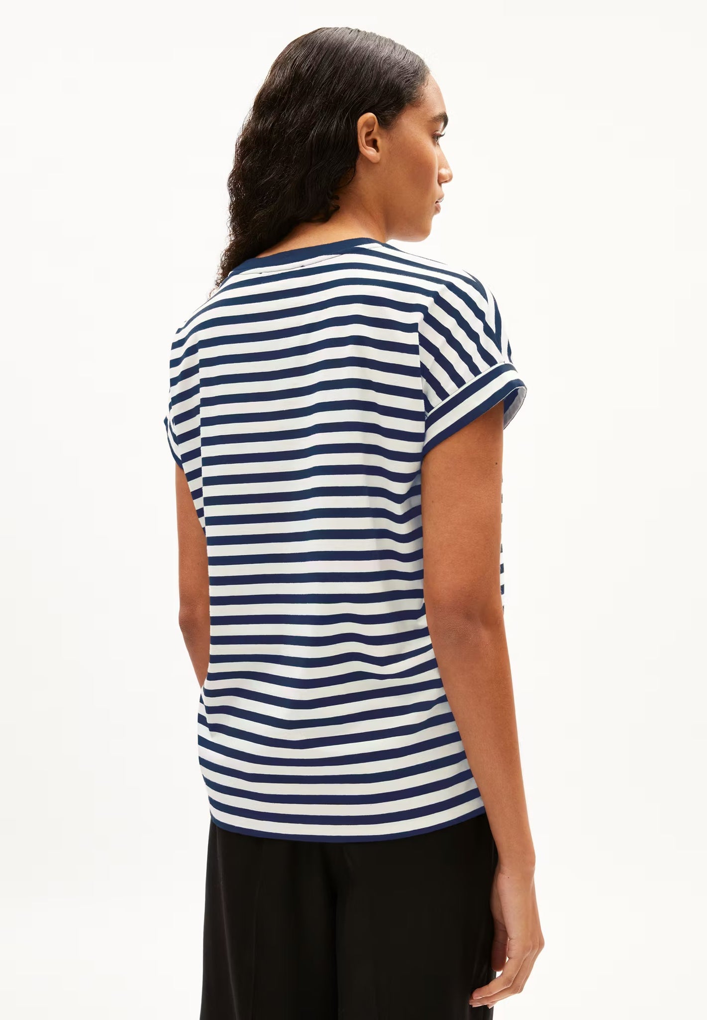 Camiseta ARMEDANGELS Idaara Stripes