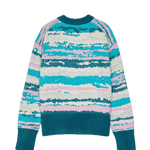 Jersey CKS Pastinac Blue - ECRU