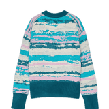 Jersey CKS Pastinac Blue - ECRU