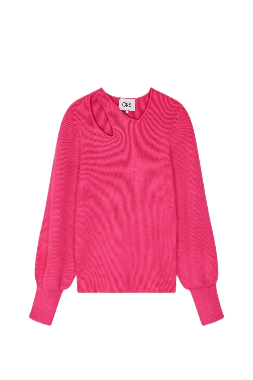 Jersey CKS Phase Bright Pink - ECRU