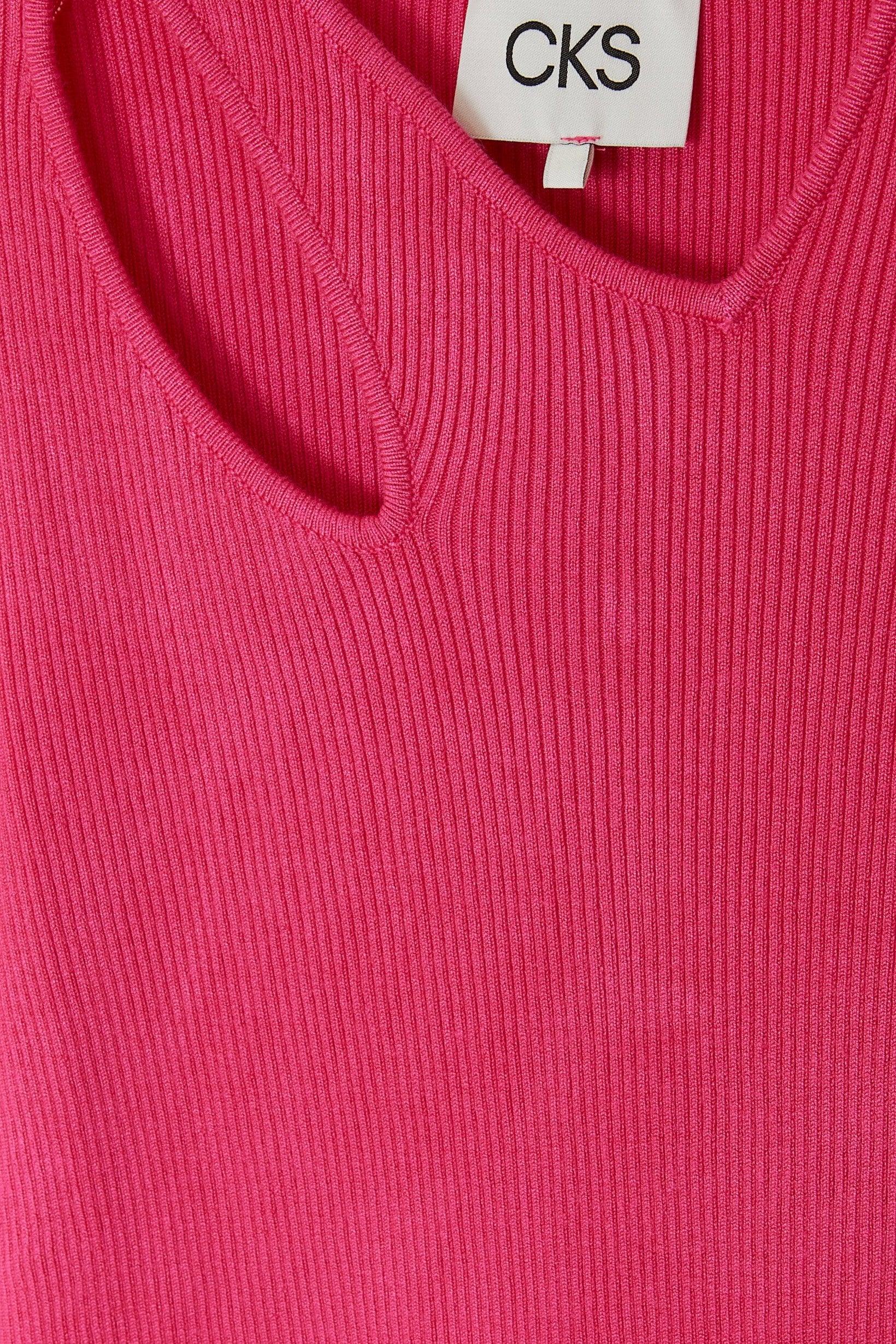 Jersey CKS Phase Bright Pink - ECRU